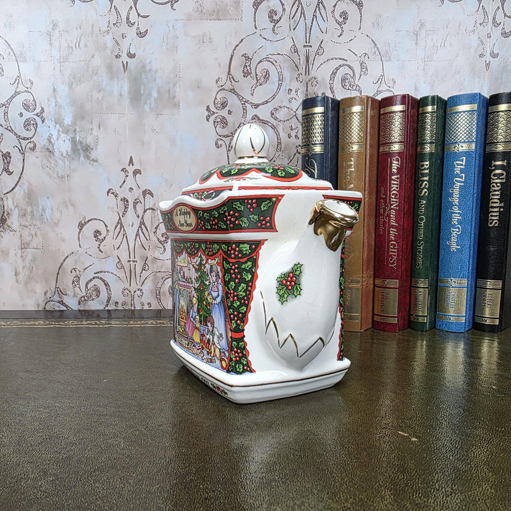 Vintage Sadler A Merry Christmas Morning Tea Pot, Made In England, Collectible Teapot, Afternoon Tea