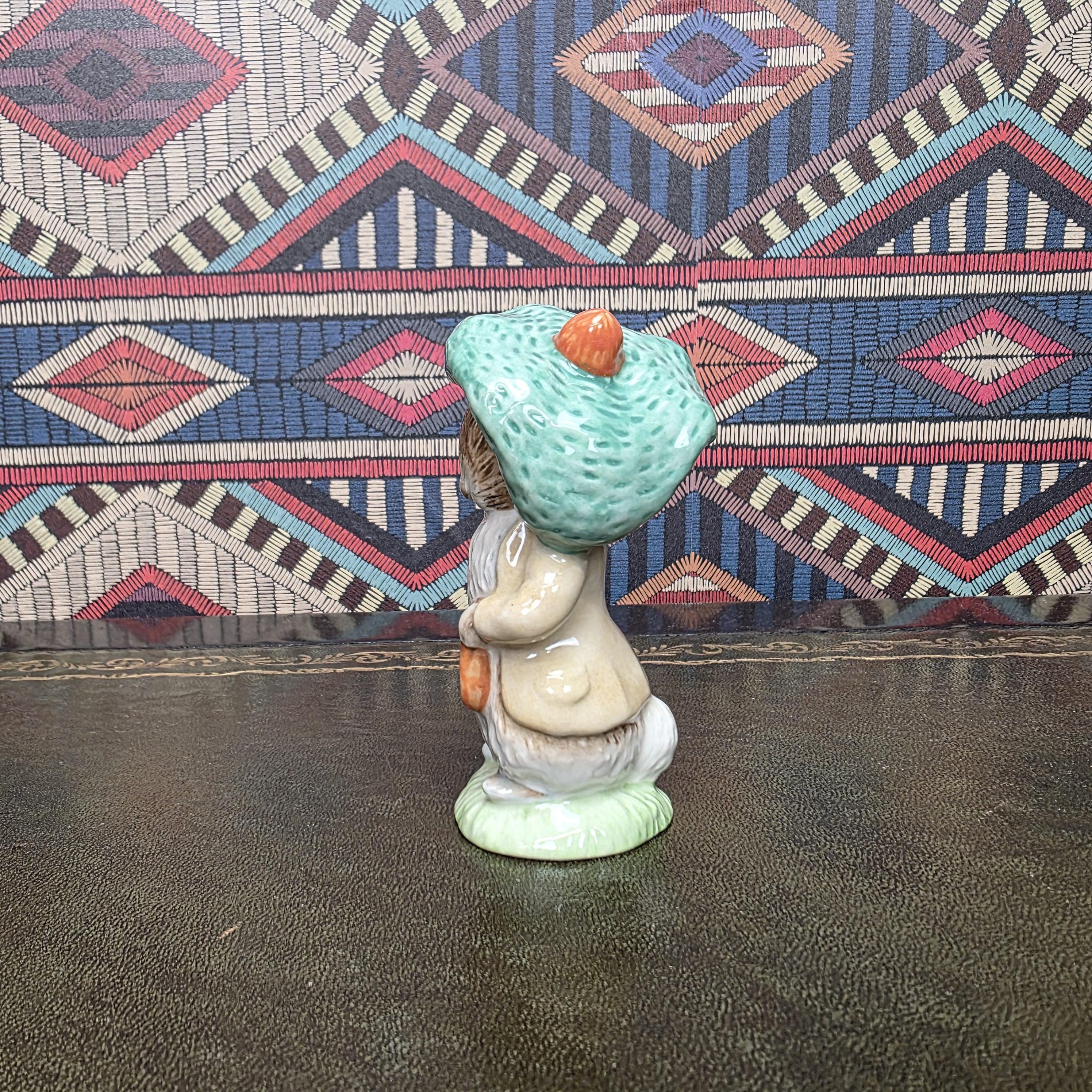 Beatrix Potter Benjamin Bunny Figurine Royal Albert 1989 Porcelain Rabbit Figure Vintage English Collectible