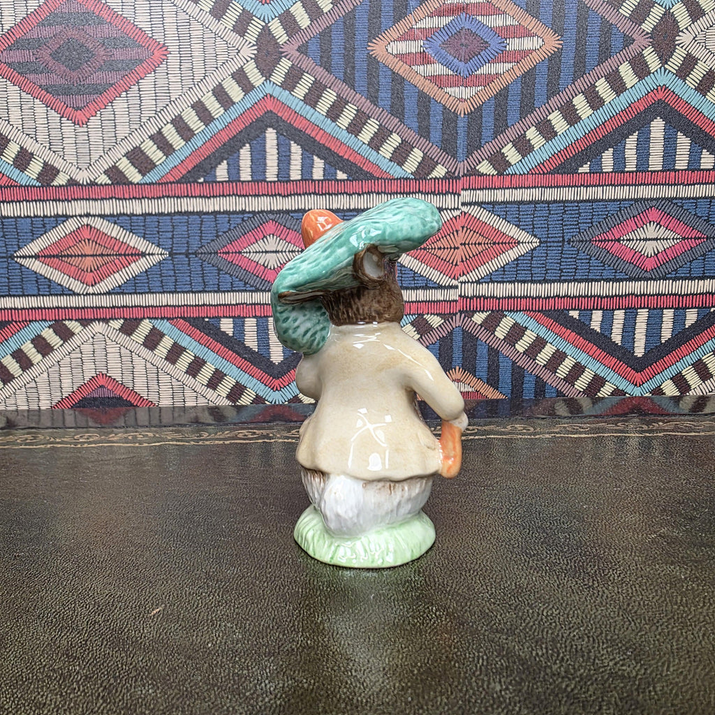 Beatrix Potter Benjamin Bunny Figurine Royal Albert 1989 Porcelain Rabbit Figure Vintage English Collectible