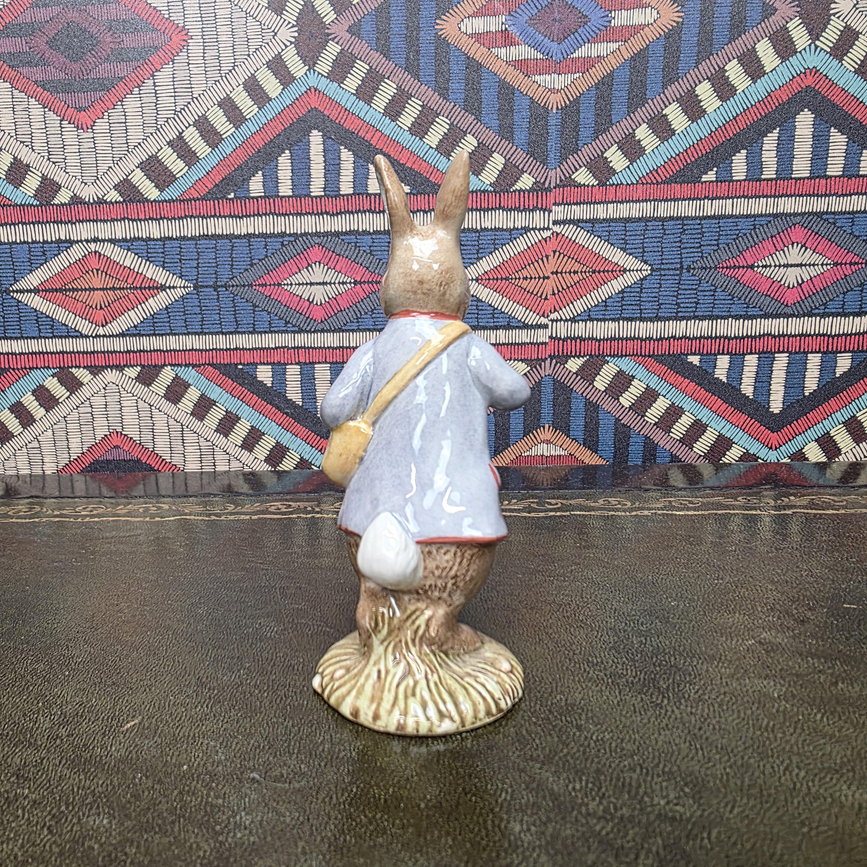 Beswick Peter with Postbag Figurine Beatrix Potter 1996 Royal Doulton Bunny Statue Peter Rabbit