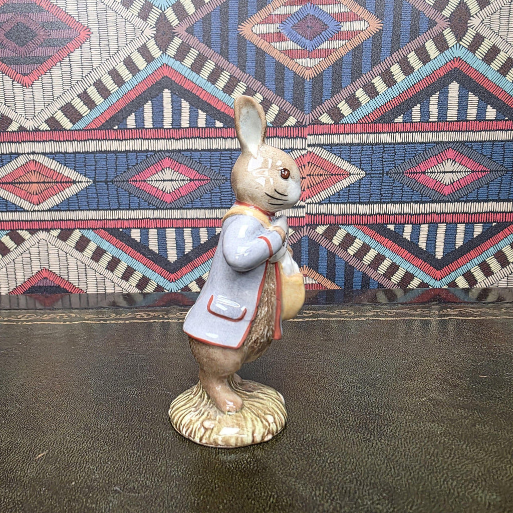 Beswick Peter with Postbag Figurine Beatrix Potter 1996 Royal Doulton Bunny Statue Peter Rabbit