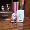 Vintage Metal King Wind Up Santa Toy | Clockwork Walking Figure, Boxed Collectible