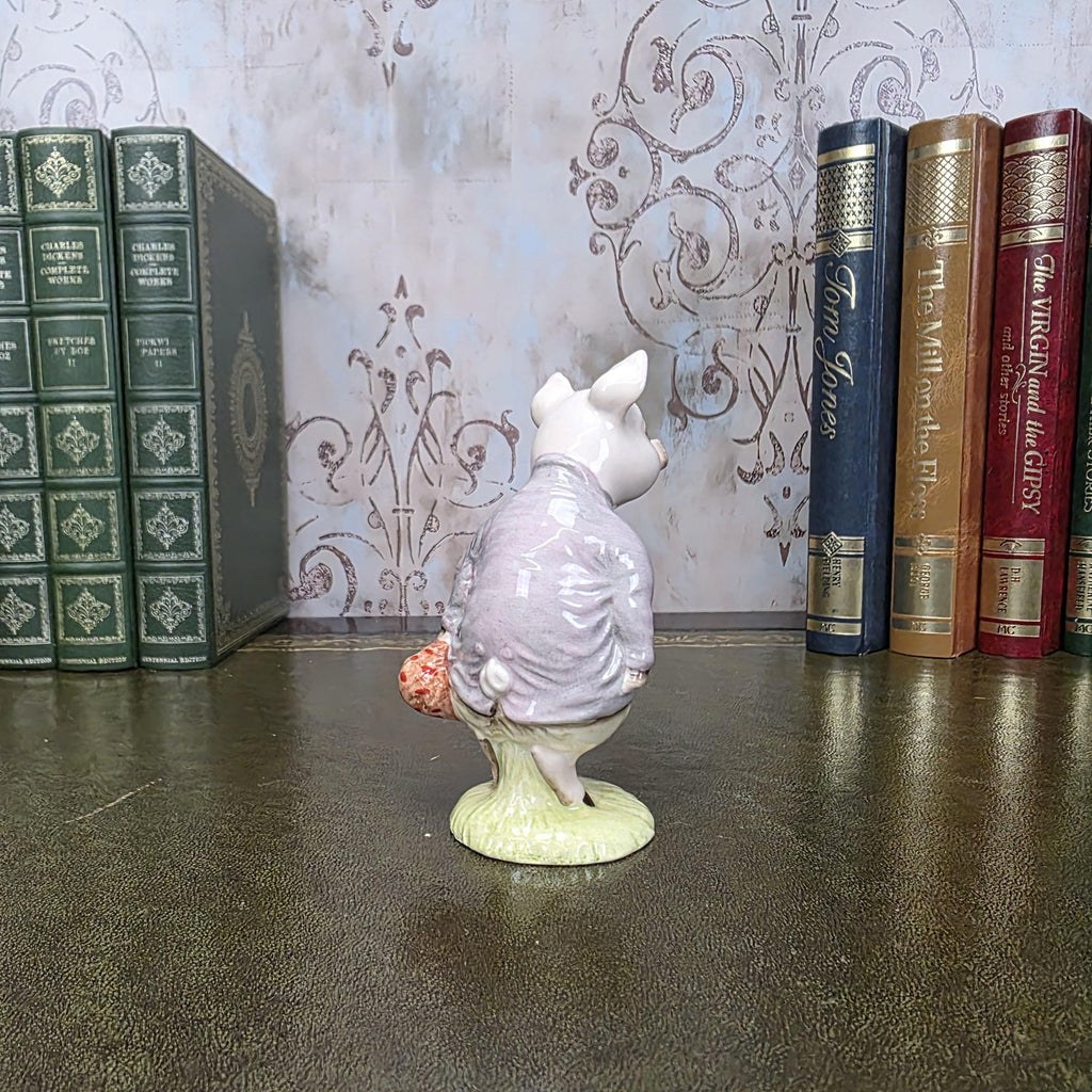Royal Albert Pigling Bland Figurine Beatrix Potter | 1989 English Bone China | Boxed Collectible Figure