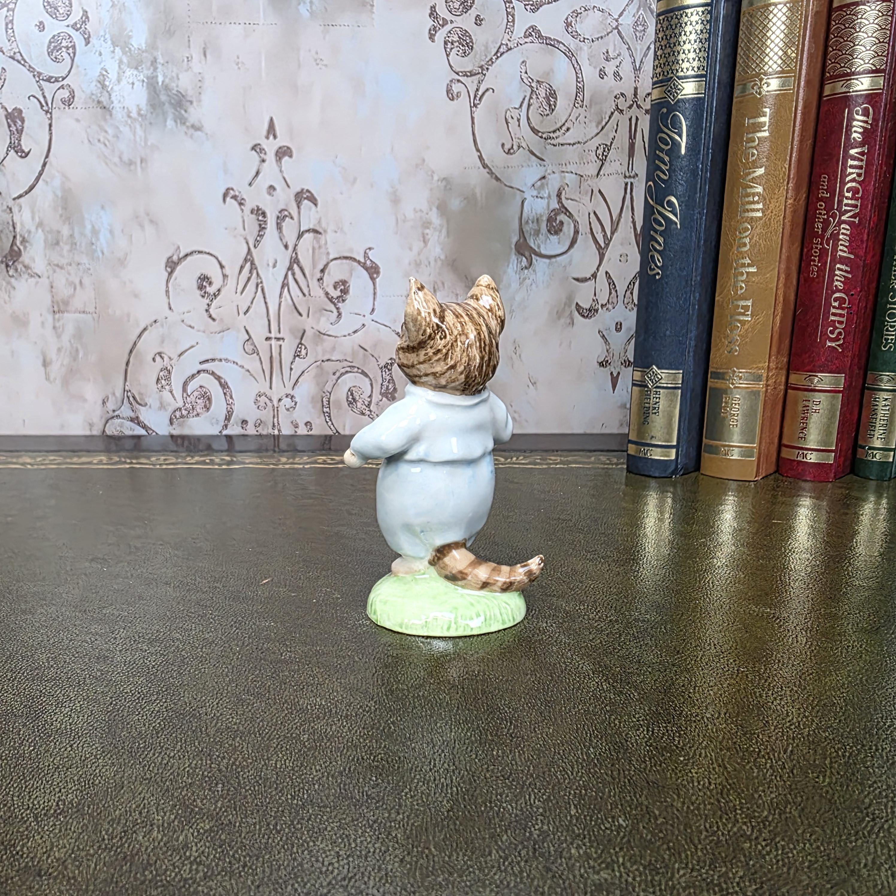 Royal Albert Tom Kitten Figurine Beatrix Potter | 1989 English Bone China | Boxed Collectible Figure
