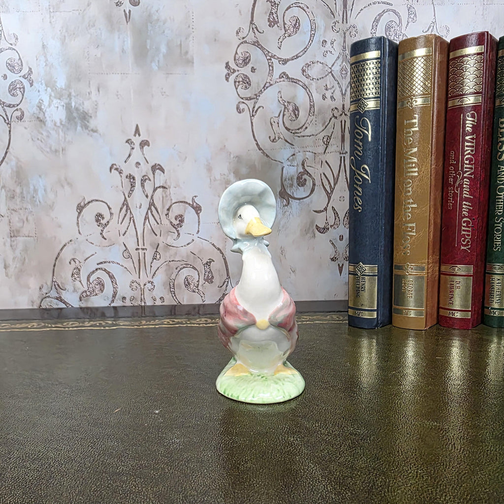 Royal Albert Jemima Puddleduck Figurine 1989 Beatrix Potter Bone China Boxed England Collectors Piece