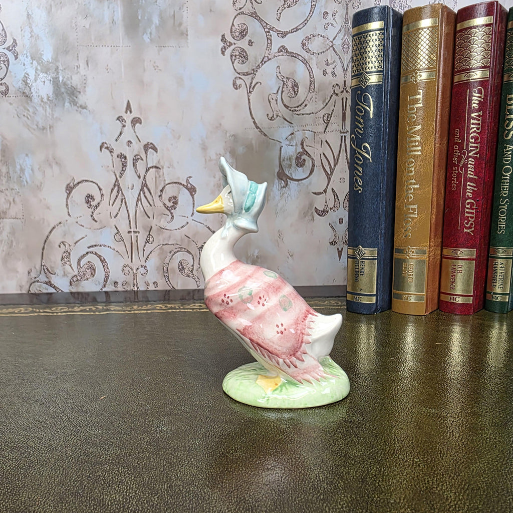 Royal Albert Jemima Puddleduck Figurine 1989 Beatrix Potter Bone China Boxed England Collectors Piece