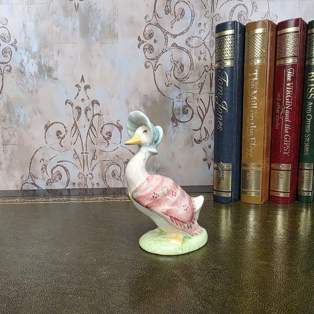Royal Albert Jemima Puddleduck Figurine 1989 Beatrix Potter Bone China Boxed England Collectors Piece