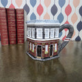 EastEnders Queen Victoria Pub Jug Western House Ceramic Collectible Mug BBC TV Memorabilia Handpainted