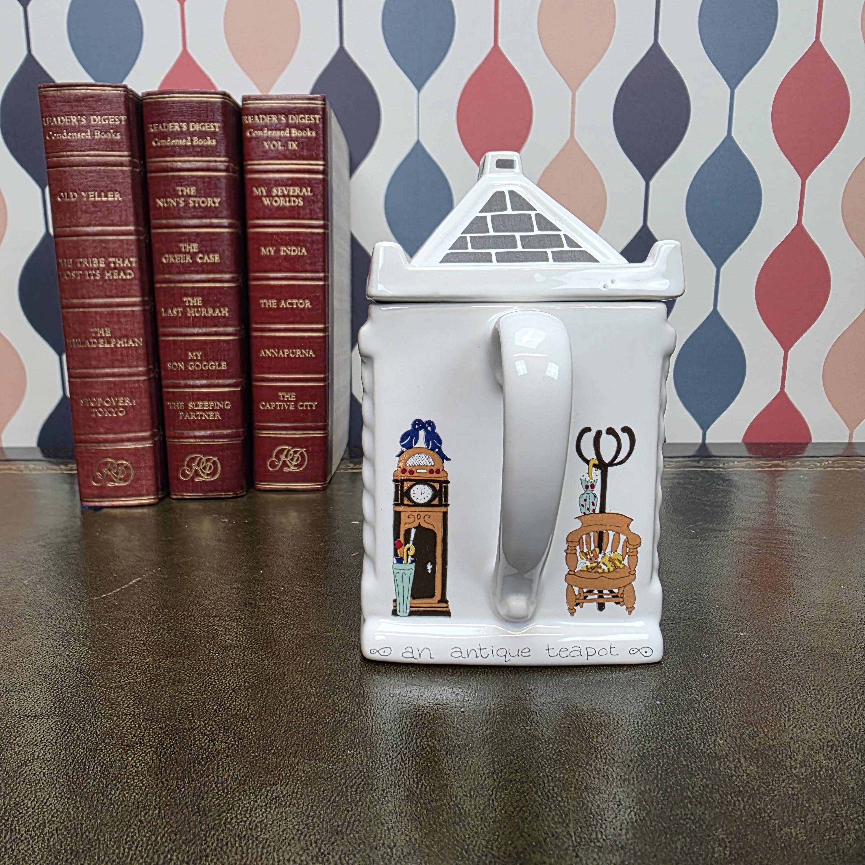 Wade England English Life Teapot Antique Shop Design Ceramic Collectible Barry Smith Barbara Wootton