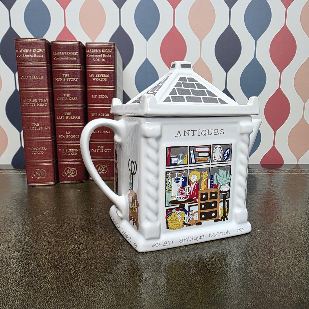 Wade England English Life Teapot Antique Shop Design Ceramic Collectible Barry Smith Barbara Wootton