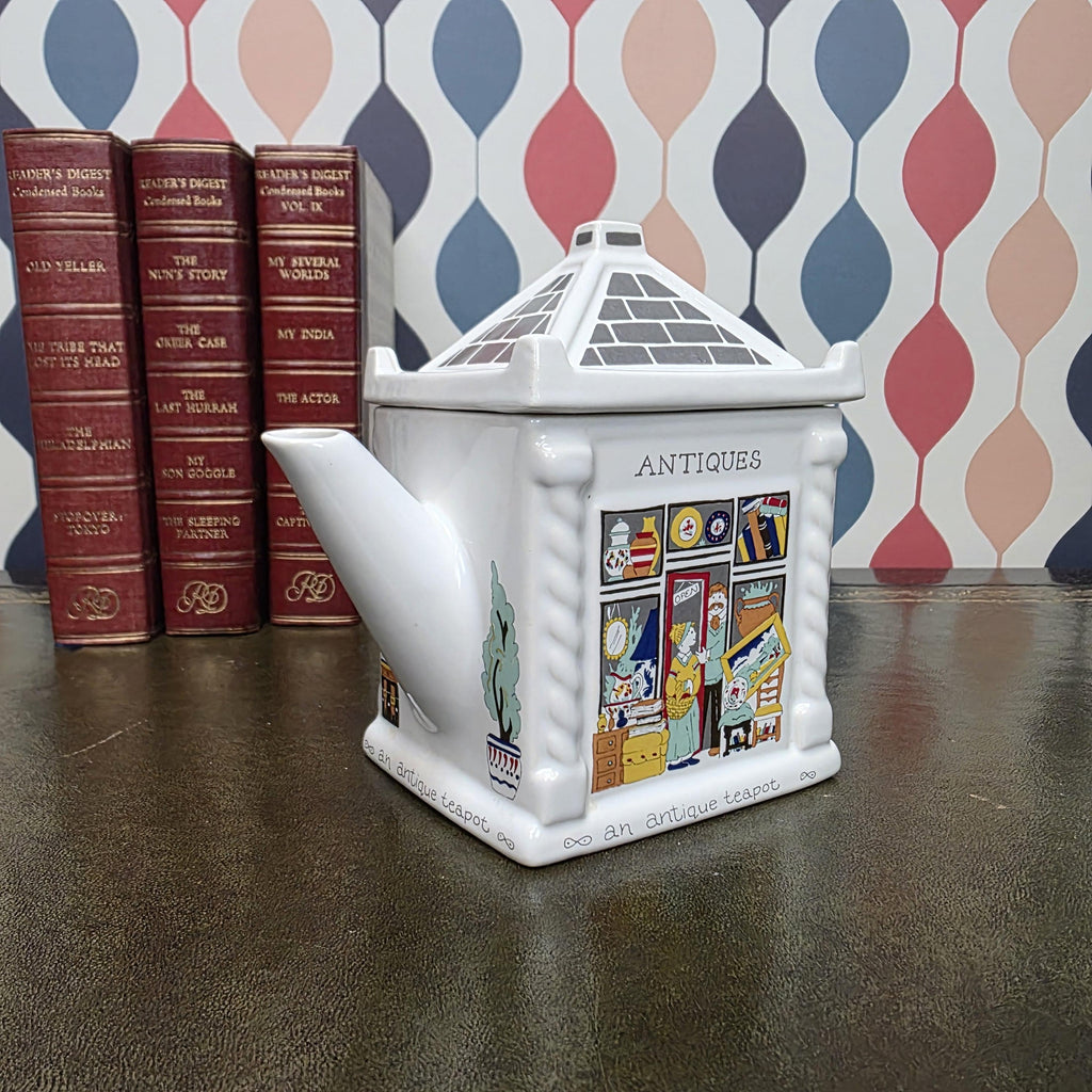 Wade England English Life Teapot Antique Shop Design Ceramic Collectible Barry Smith Barbara Wootton