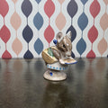 Royal Albert Appley Dapply Figurine Beatrix Potter Mouse Baking Character Collectible English Ceramic Figure