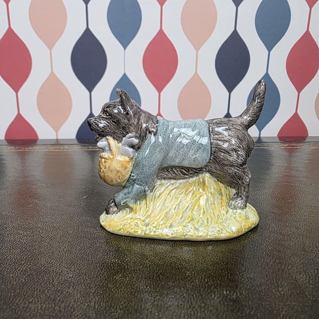 Royal Albert John Joiner Figurine Beatrix Potter Dog Character Collectible English Ceramic Animal Figure