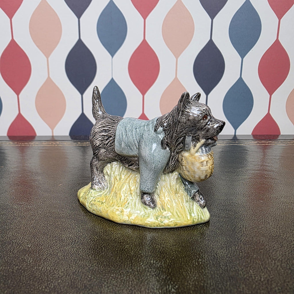 Royal Albert John Joiner Figurine Beatrix Potter Dog Character Collectible English Ceramic Animal Figure