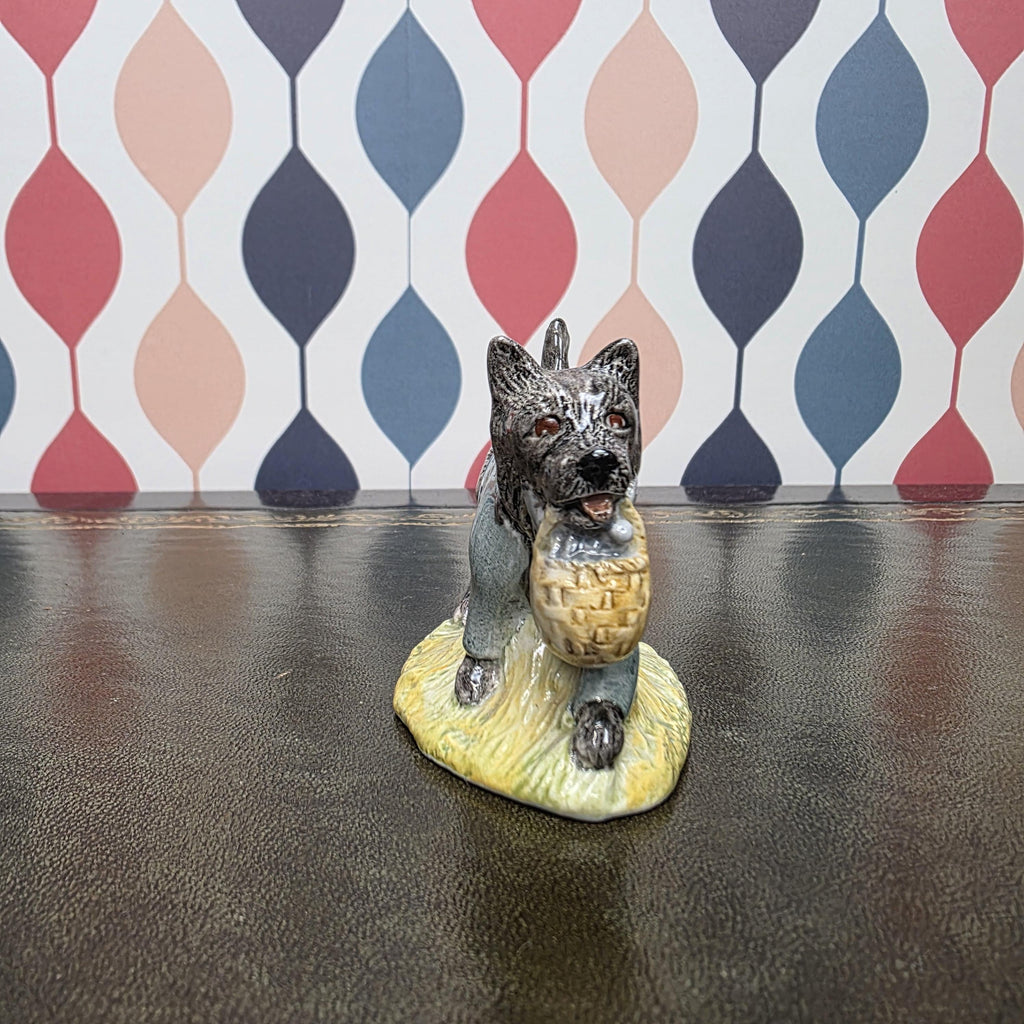 Royal Albert John Joiner Figurine Beatrix Potter Dog Character Collectible English Ceramic Animal Figure