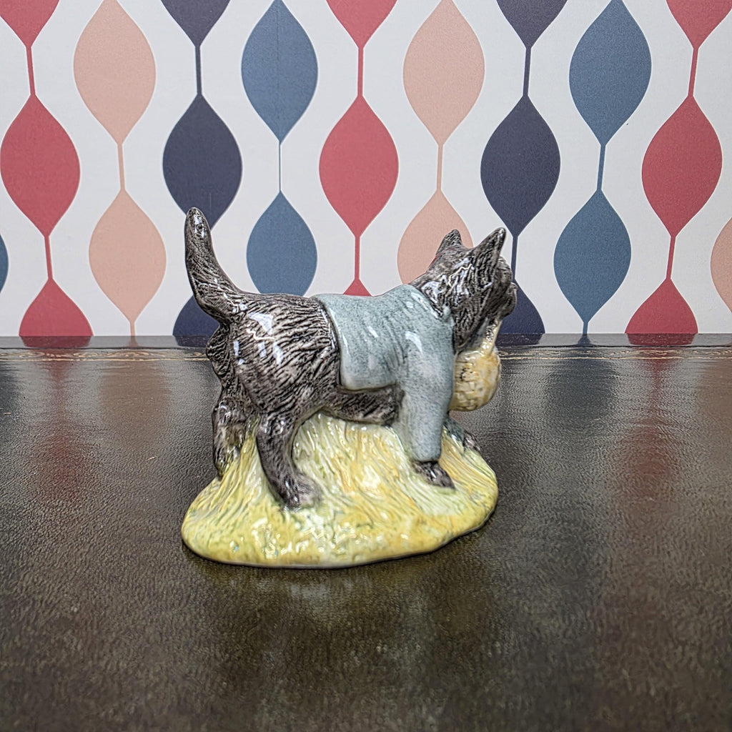 Royal Albert John Joiner Figurine Beatrix Potter Dog Character Collectible English Ceramic Animal Figure