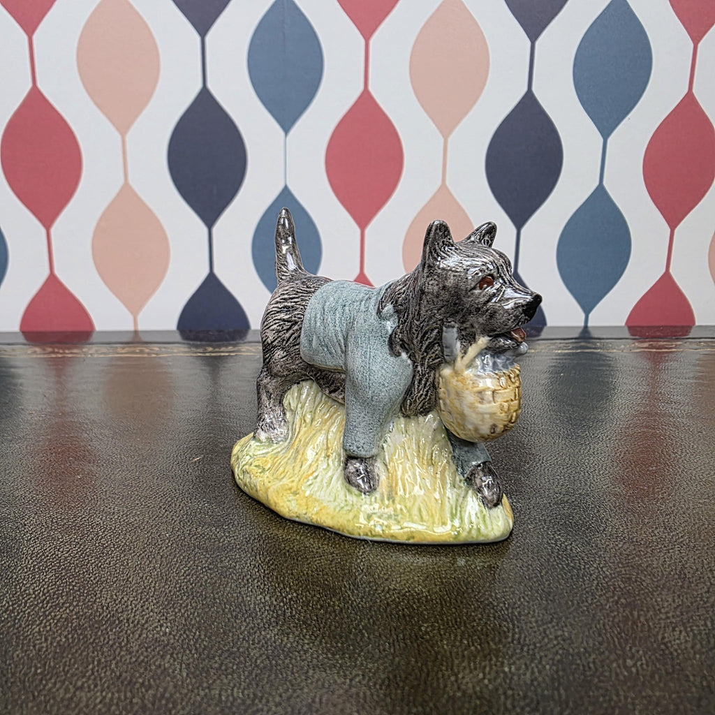 Royal Albert John Joiner Figurine Beatrix Potter Dog Character Collectible English Ceramic Animal Figure