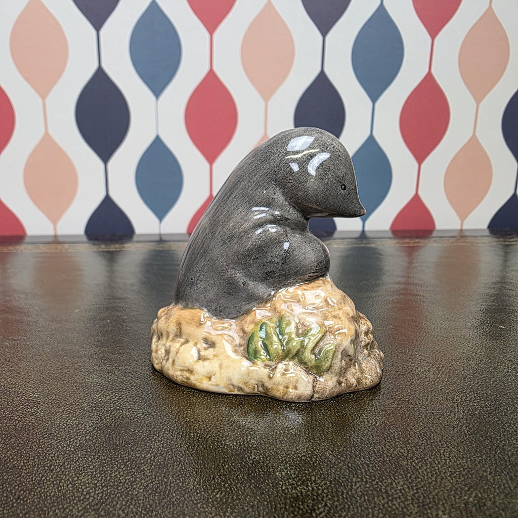 Royal Albert Diggory Diggory Delvet Figurine Beatrix Potter Mole Character Collectible English Ceramic Figure