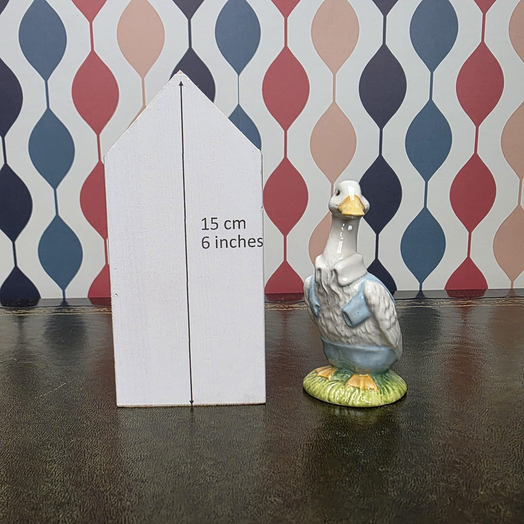 Royal Albert Mr Drake Puddle Duck Figurine Beatrix Potter Duck Character Collectible English Ceramic Animal Figure