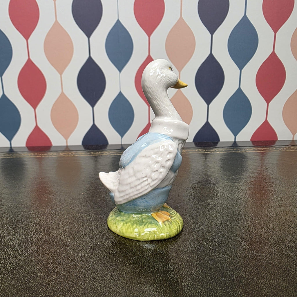 Royal Albert Mr Drake Puddle Duck Figurine Beatrix Potter Duck Character Collectible English Ceramic Animal Figure