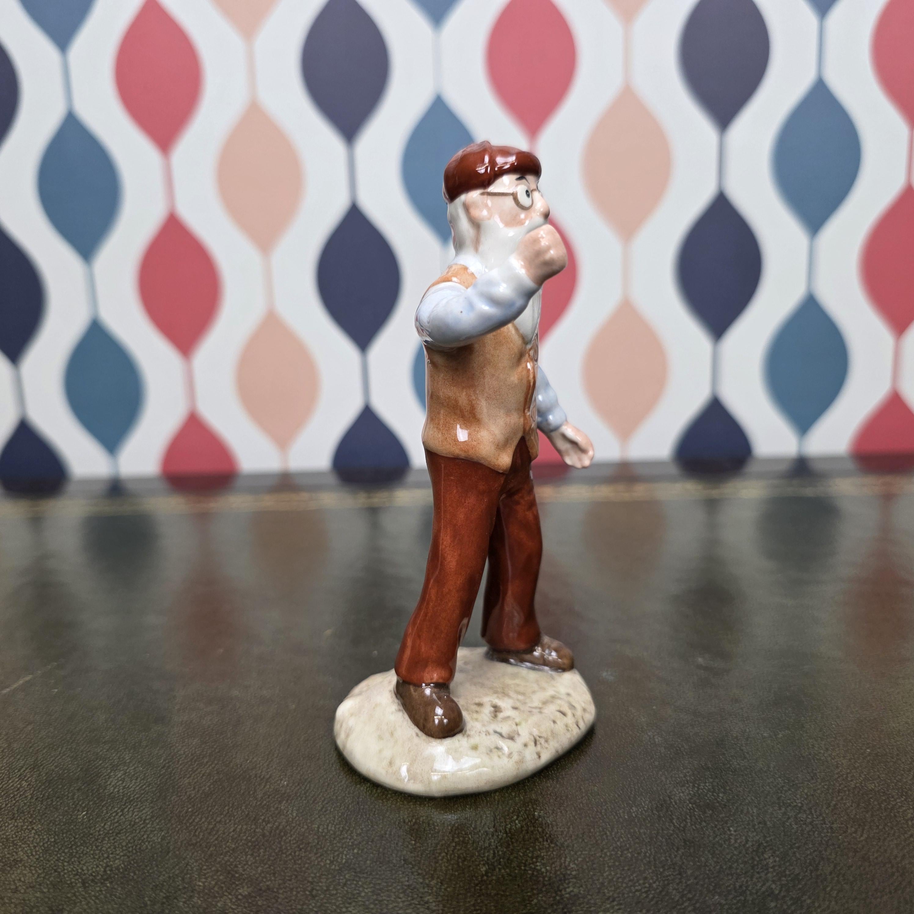 Royal Albert Mr McGregor Figurine Beatrix Potter Story Character Collectible English Ceramic Garden Figure