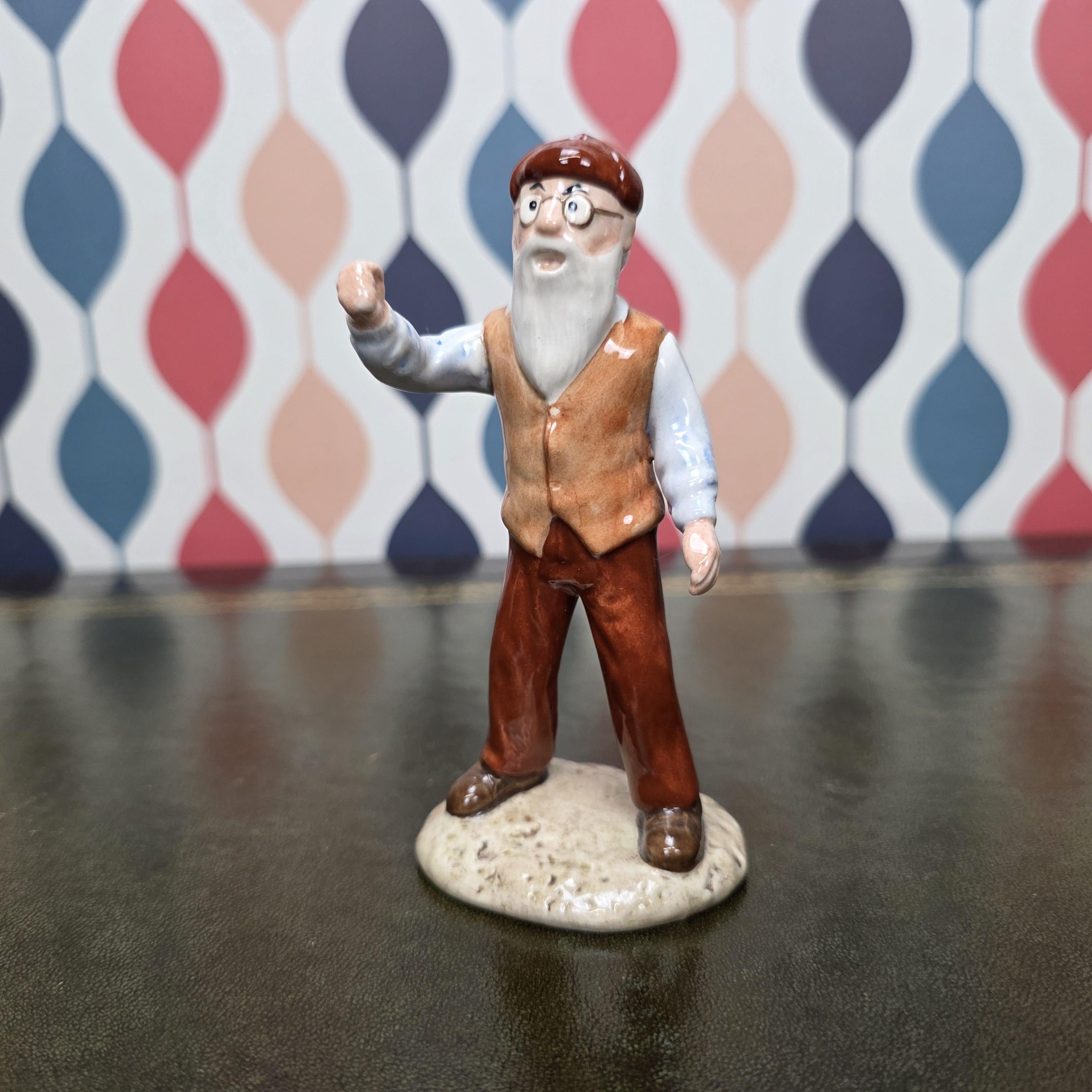 Royal Albert Mr McGregor Figurine Beatrix Potter Story Character Collectible English Ceramic Garden Figure
