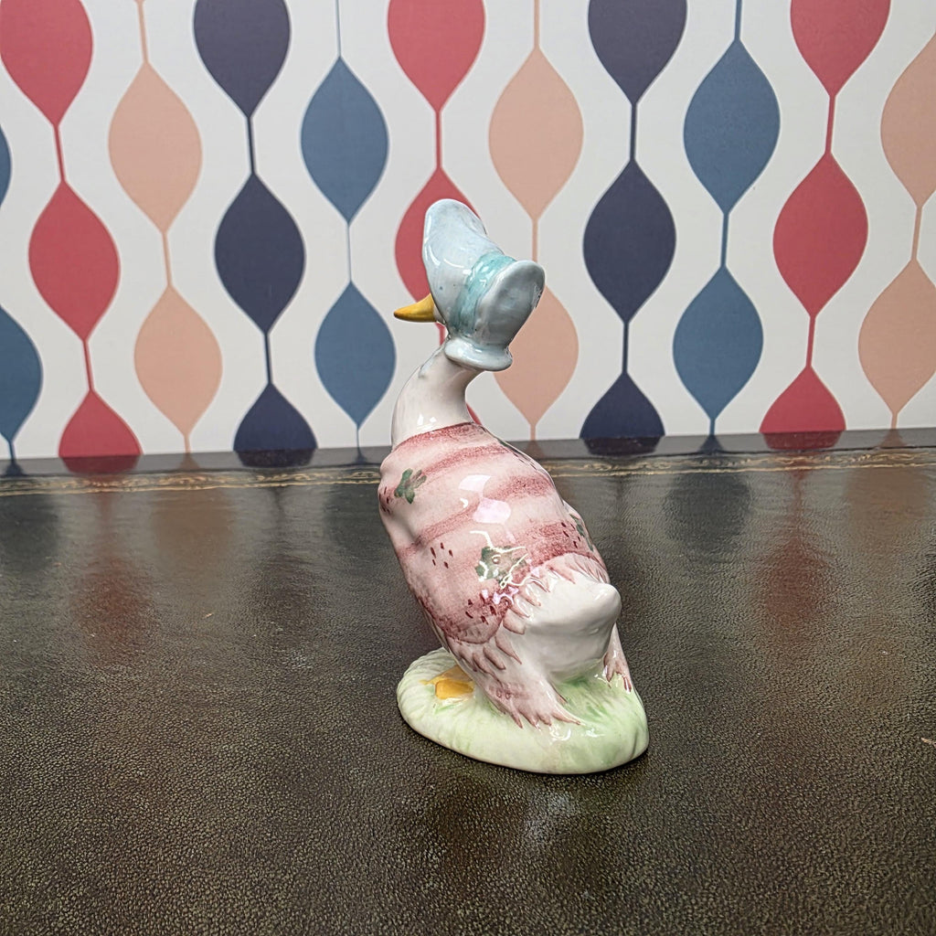 Royal Albert Jemima Puddleduck Figurine Beatrix Potter Duck Character Collectible English Ceramic Animal Figure