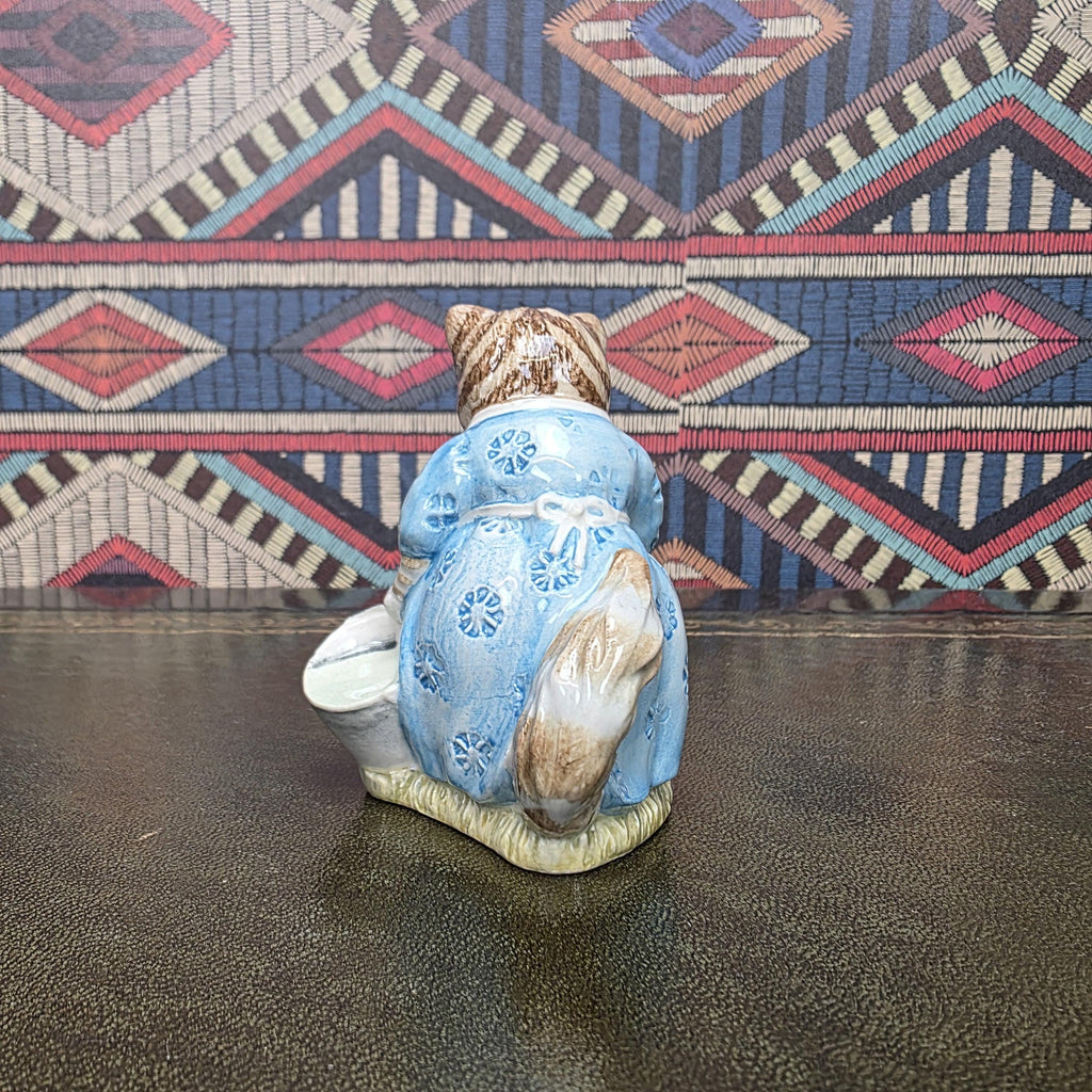 Royal Albert Beatrix Potter Ribby Cat Figurine 1992 Porcelain Collectible