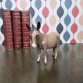 Beswick Donkey Figurine England Vintage Ceramic Farm Animal Ornament Brown Glazed Donkey Figure British