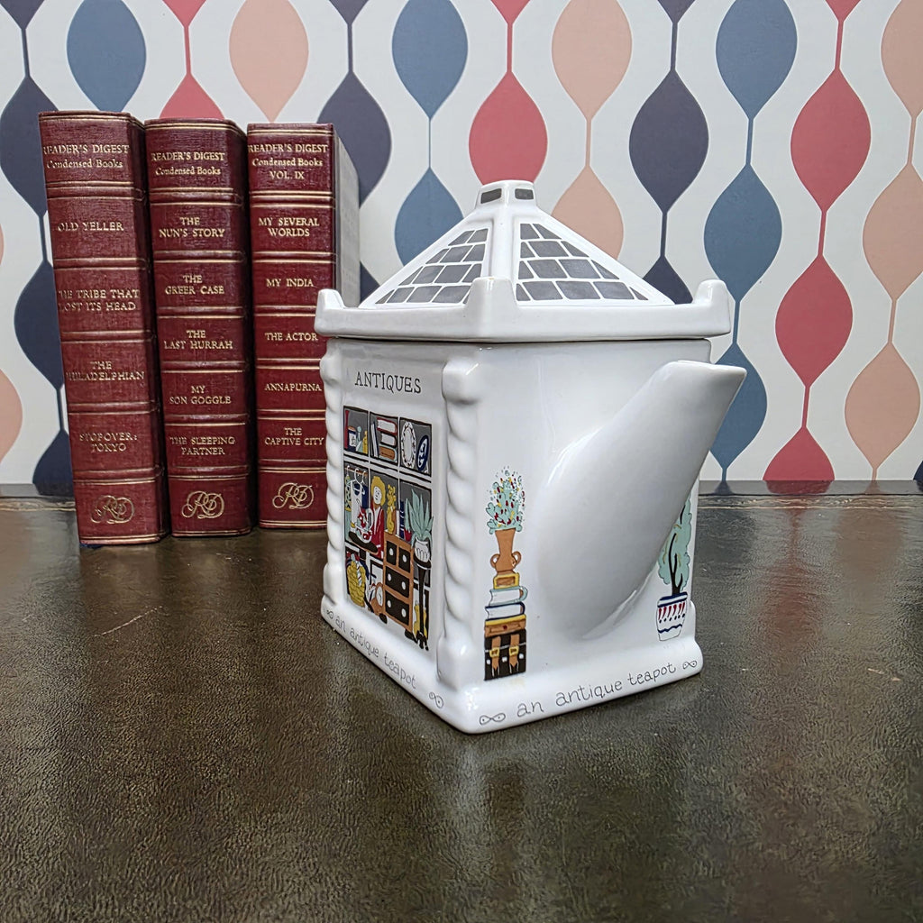 Wade England English Life Teapot Antique Shop Design Ceramic Collectible Barry Smith Barbara Wootton