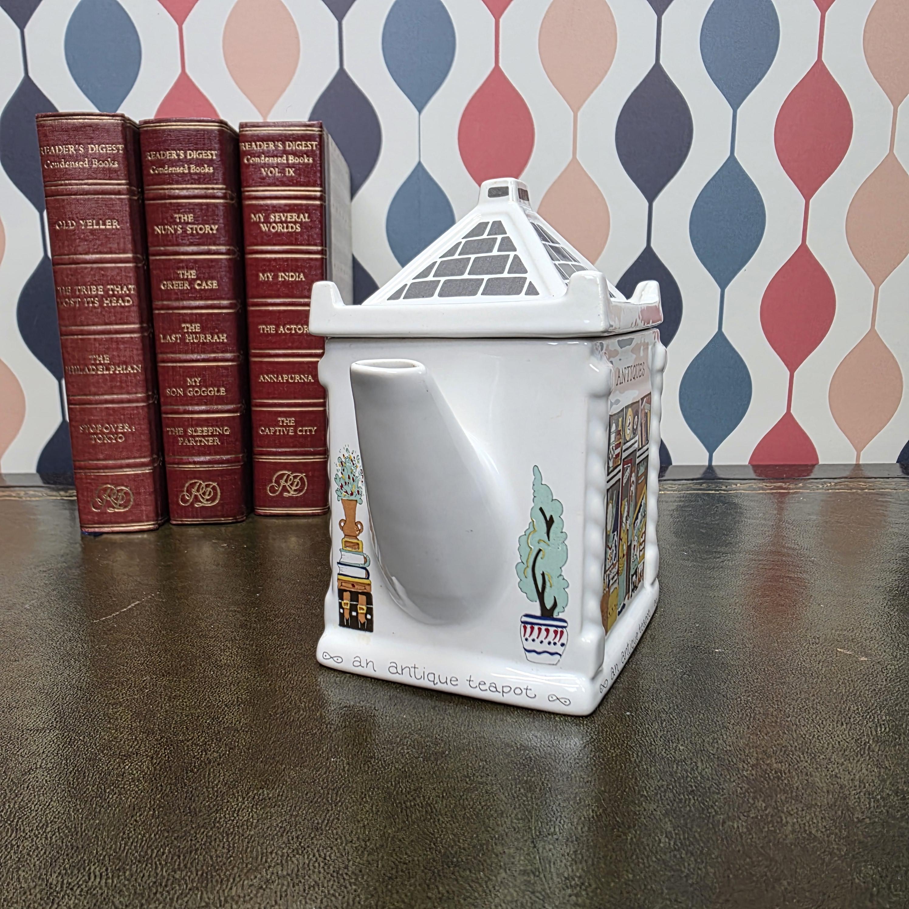 Wade England English Life Teapot Antique Shop Design Ceramic Collectible Barry Smith Barbara Wootton