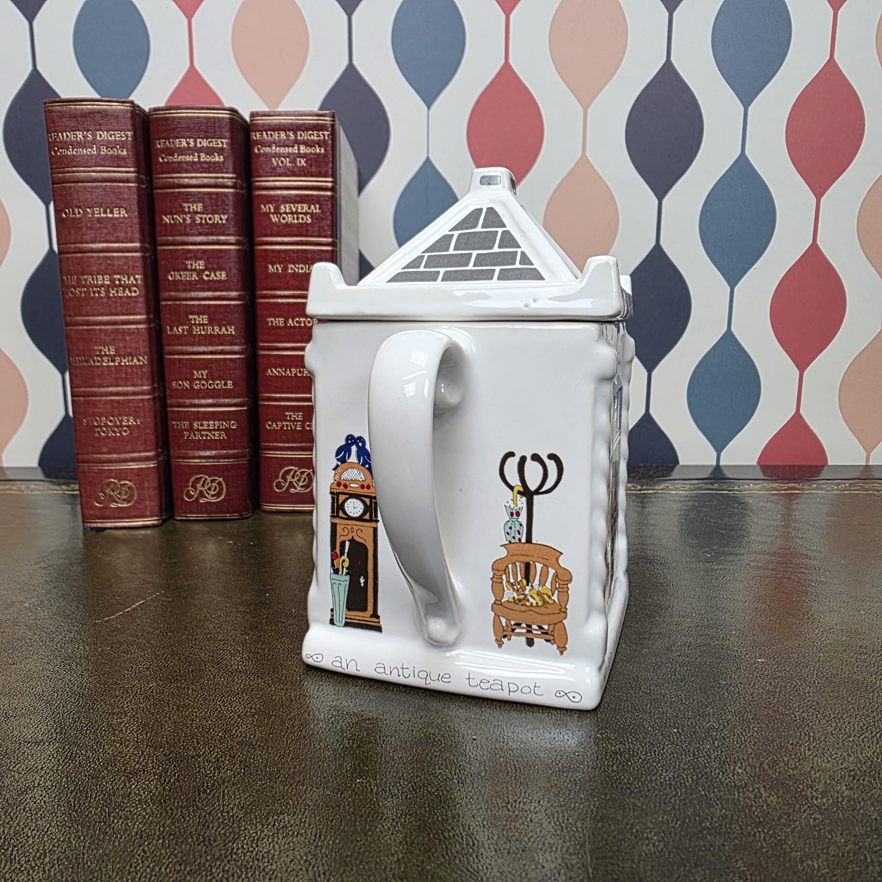 Wade England English Life Teapot Antique Shop Design Ceramic Collectible Barry Smith Barbara Wootton