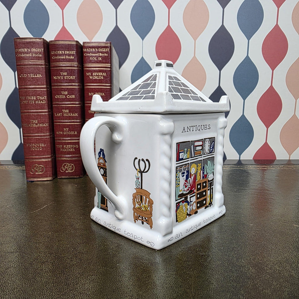 Wade England English Life Teapot Antique Shop Design Ceramic Collectible Barry Smith Barbara Wootton