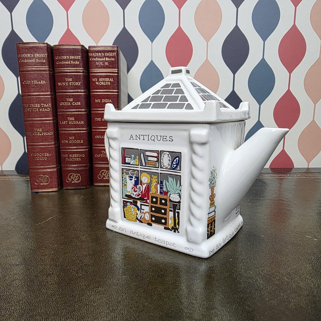 Wade England English Life Teapot Antique Shop Design Ceramic Collectible Barry Smith Barbara Wootton