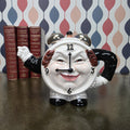 Novelty Clock Face Teapot Figural Ceramic Character Teapot Collectible Kitchen Decor Tea Lover Gift