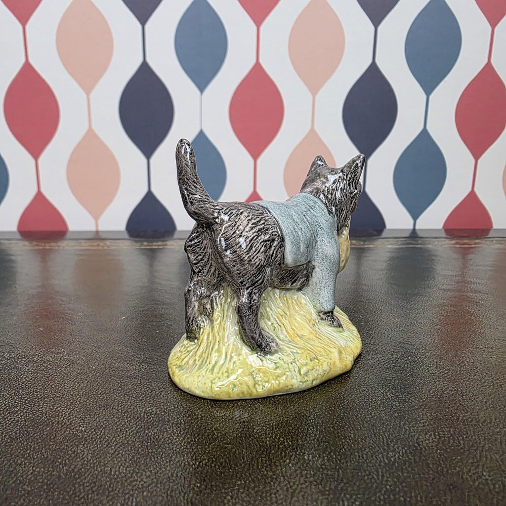 Royal Albert John Joiner Figurine Beatrix Potter Dog Character Collectible English Ceramic Animal Figure