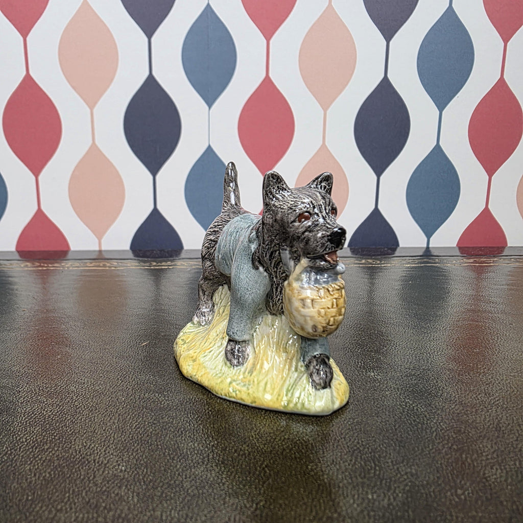 Royal Albert John Joiner Figurine Beatrix Potter Dog Character Collectible English Ceramic Animal Figure