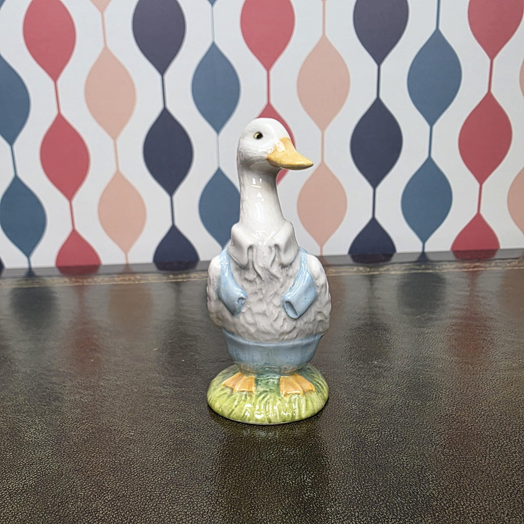 Royal Albert Mr Drake Puddle Duck Figurine Beatrix Potter Duck Character Collectible English Ceramic Animal Figure