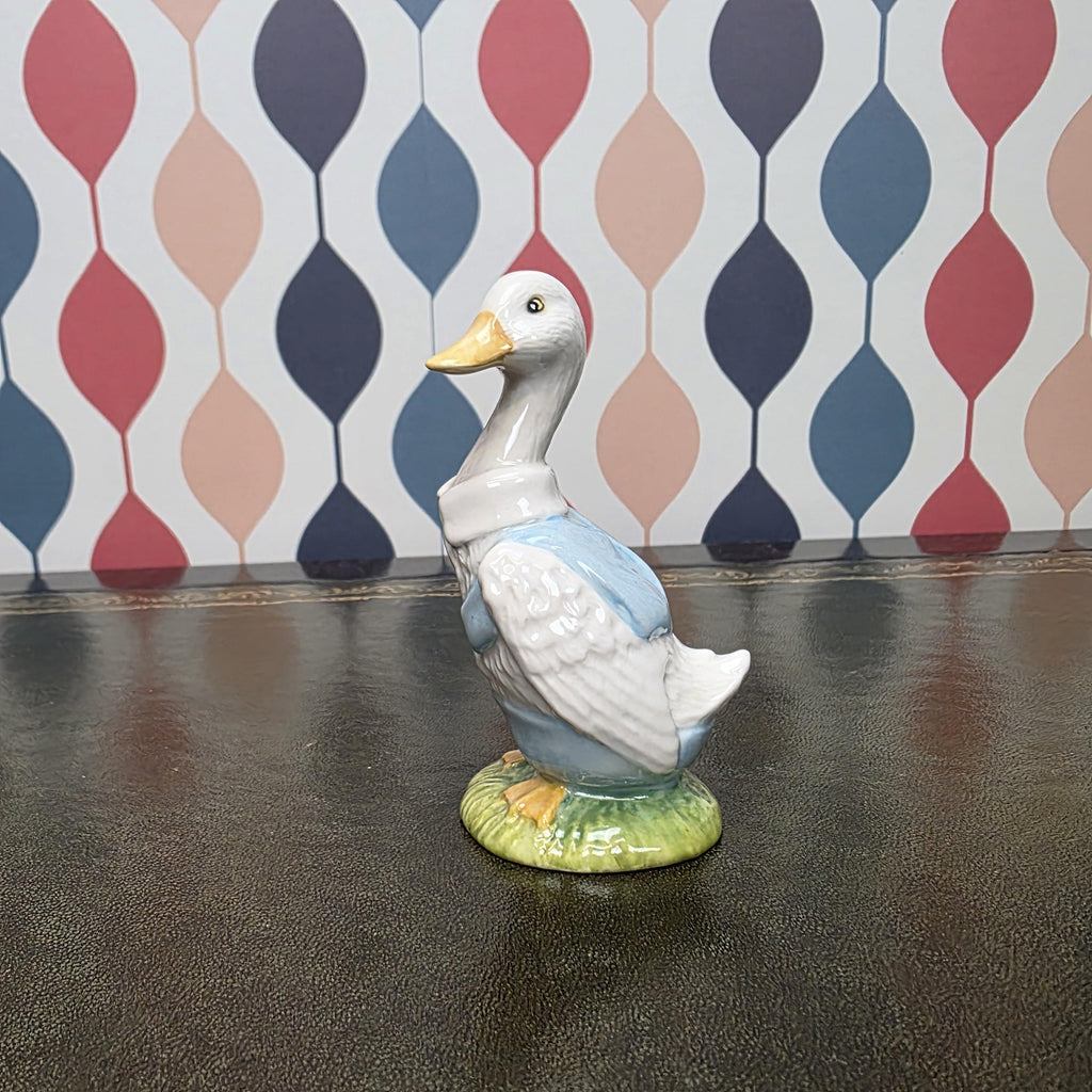 Royal Albert Mr Drake Puddle Duck Figurine Beatrix Potter Duck Character Collectible English Ceramic Animal Figure