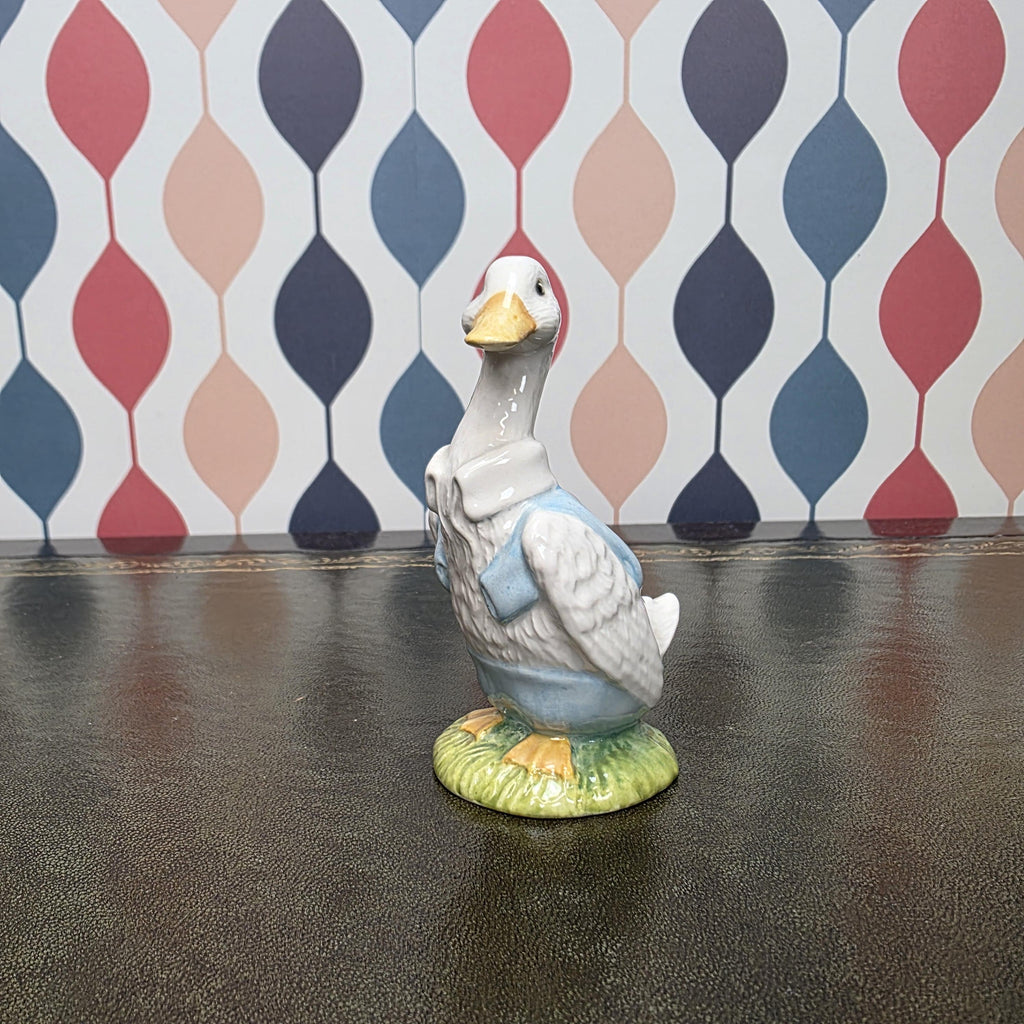 Royal Albert Mr Drake Puddle Duck Figurine Beatrix Potter Duck Character Collectible English Ceramic Animal Figure