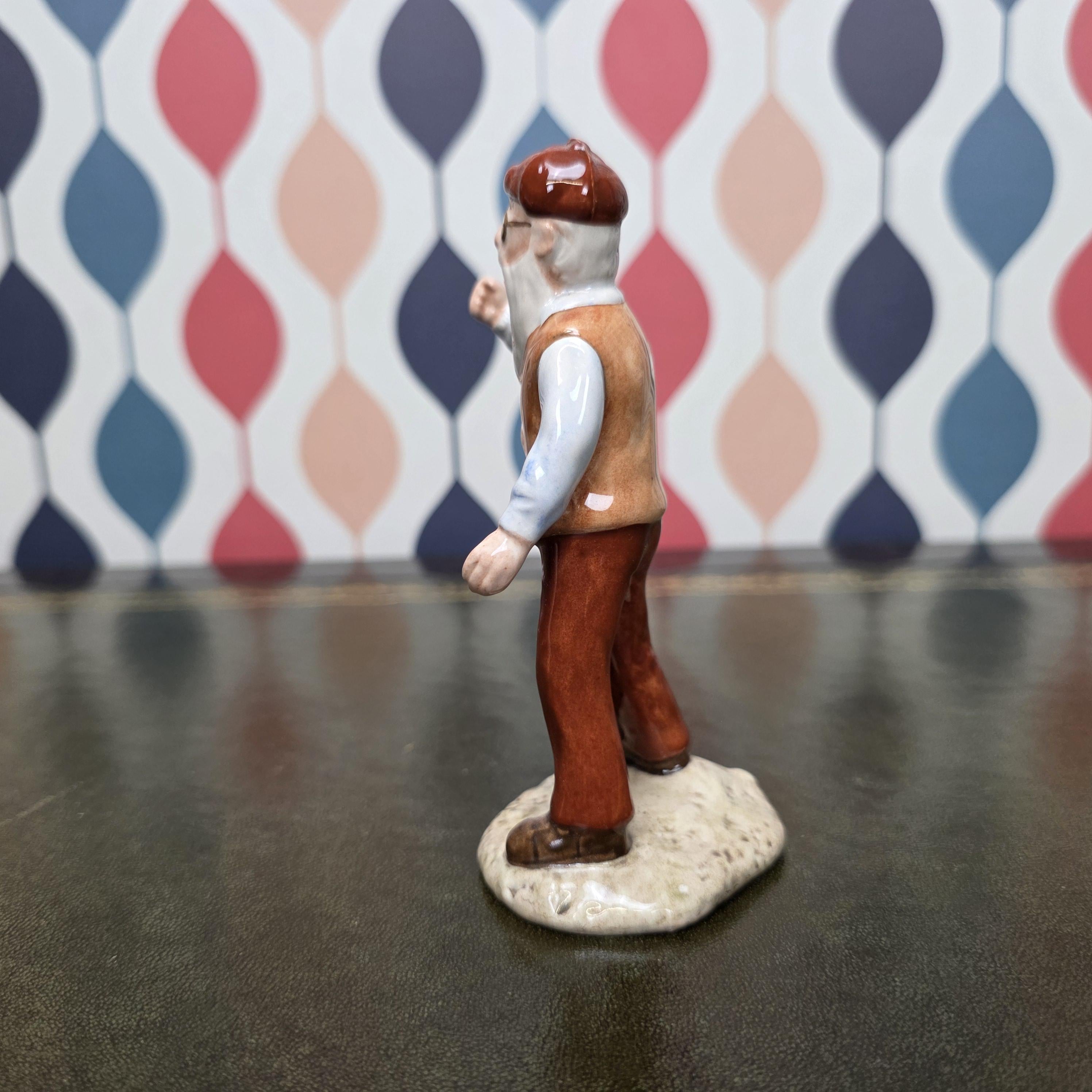 Royal Albert Mr McGregor Figurine Beatrix Potter Story Character Collectible English Ceramic Garden Figure