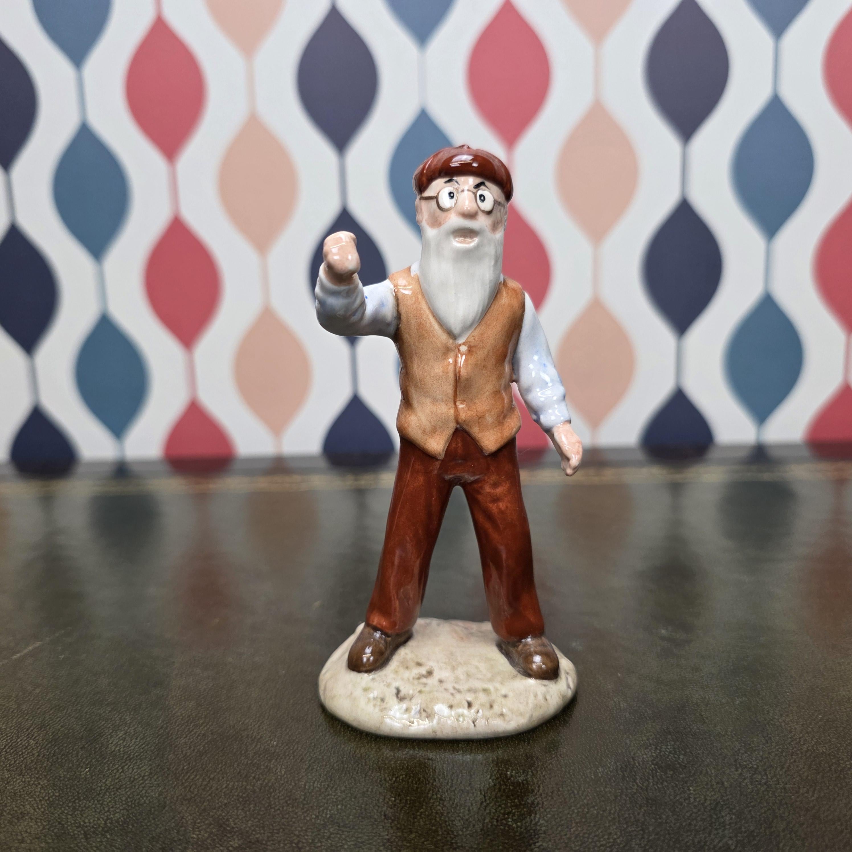 Royal Albert Mr McGregor Figurine Beatrix Potter Story Character Collectible English Ceramic Garden Figure