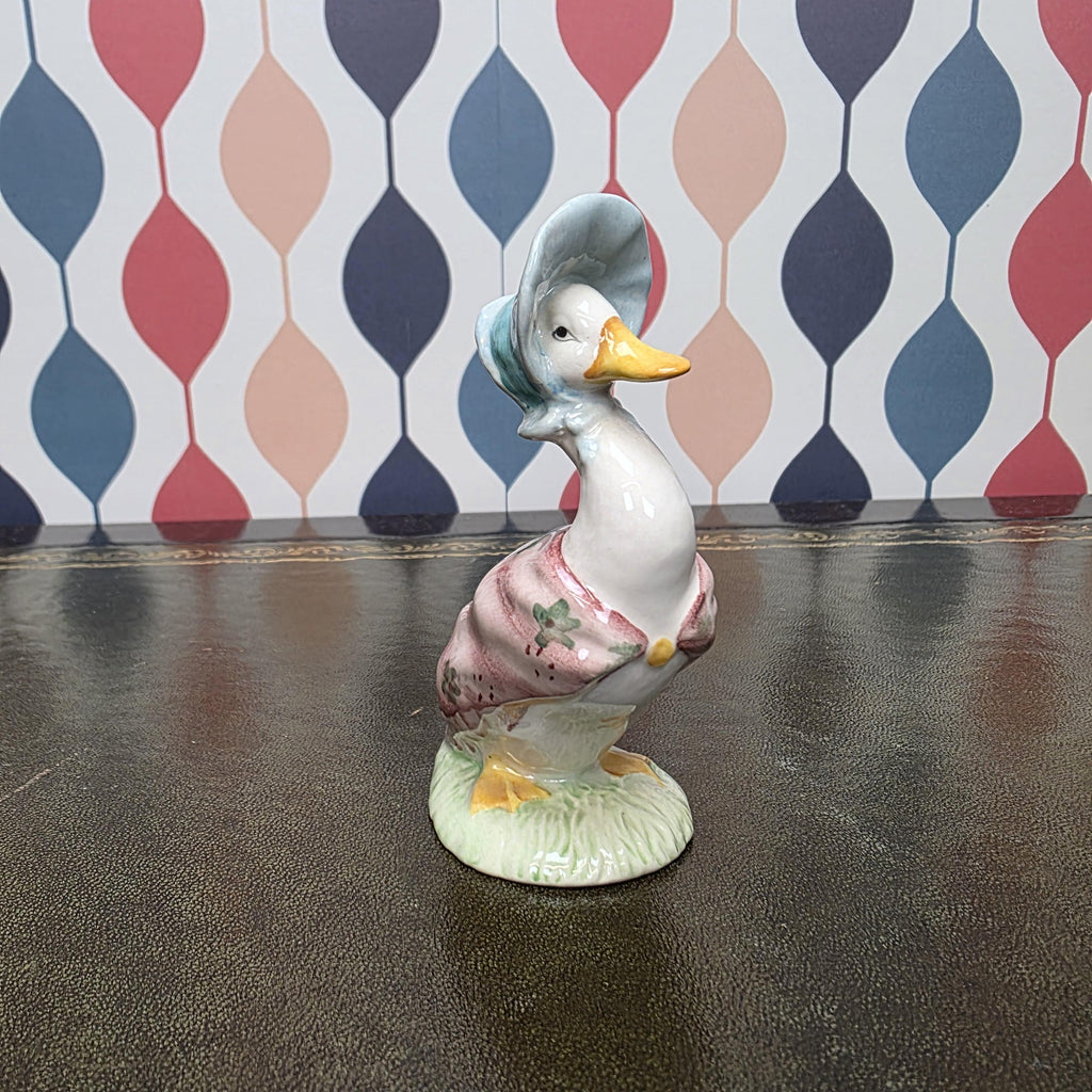 Royal Albert Jemima Puddleduck Figurine Beatrix Potter Duck Character Collectible English Ceramic Animal Figure