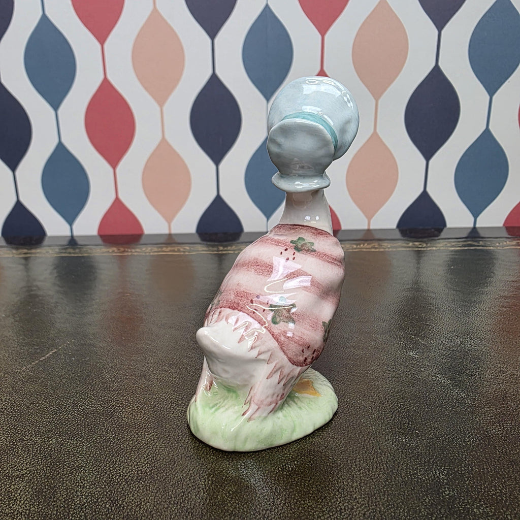 Royal Albert Jemima Puddleduck Figurine Beatrix Potter Duck Character Collectible English Ceramic Animal Figure