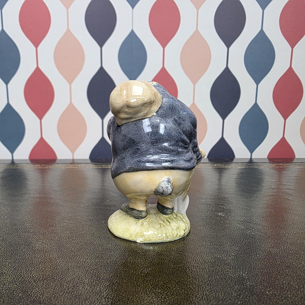 Royal Albert Tommy Brock Figurine Beatrix Potter Badger Character Collectible English Ceramic Storybook Figure