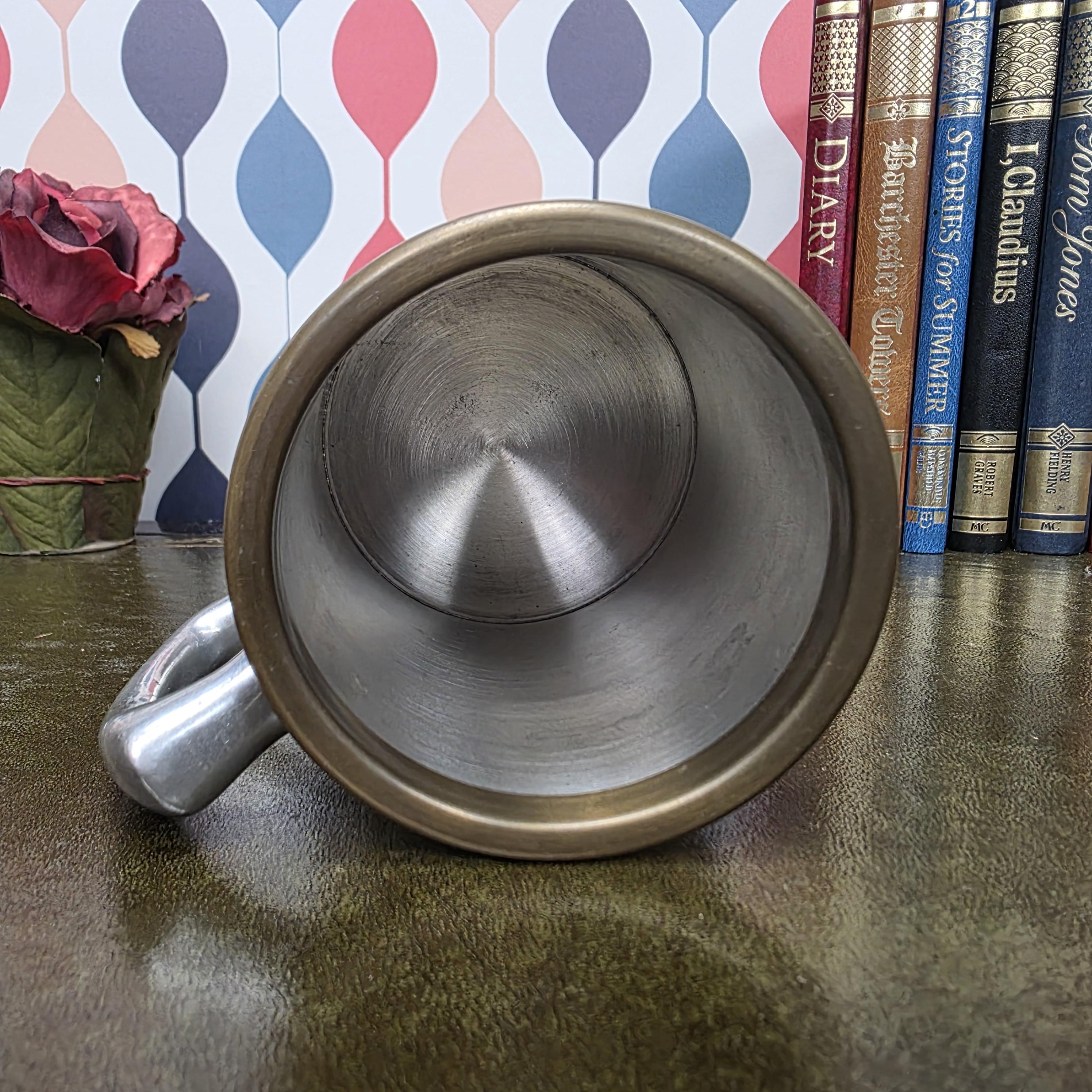 Vintage English Pewter Tankard Mug Engraved Still Sporty At Forty 2002 Gift Barware Collectible