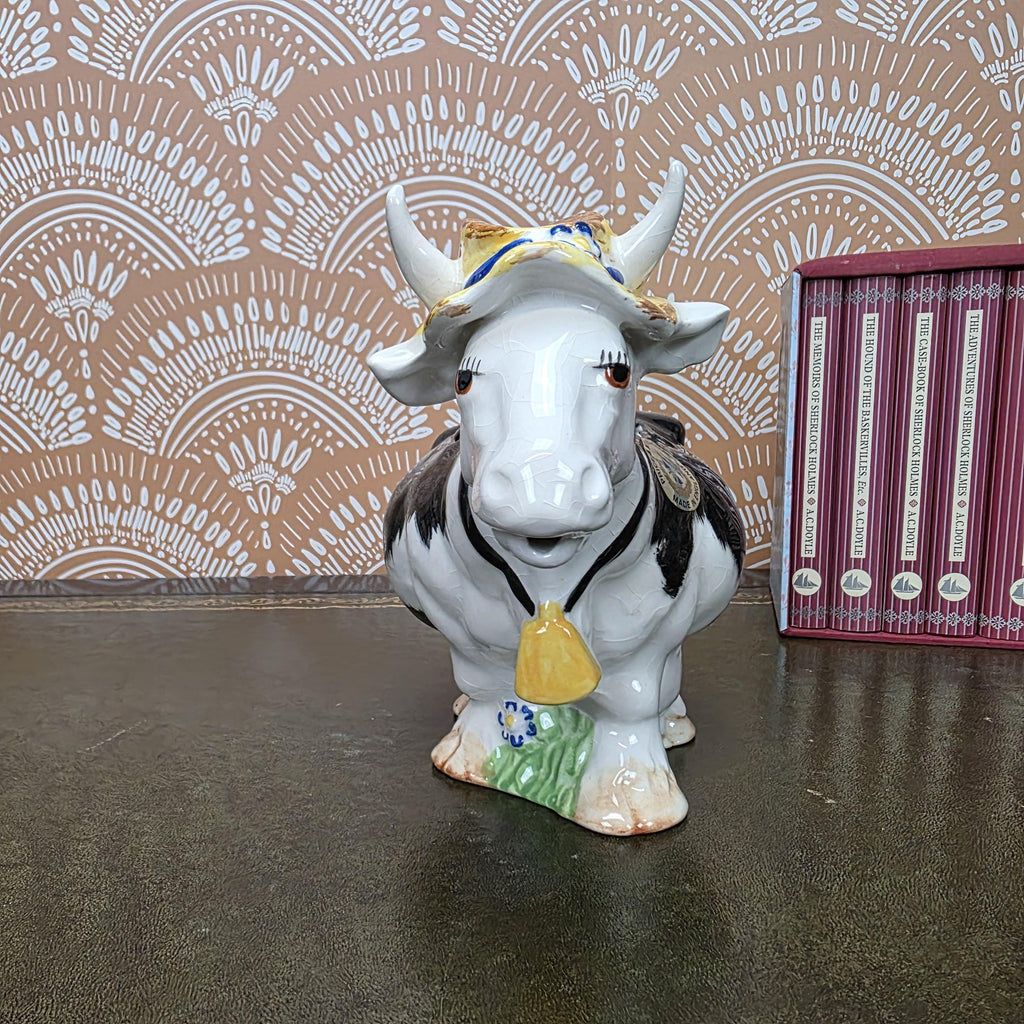 Price Kensington Cow Teapot Vintage English Ceramic Novelty Farmhouse Teapot Collectors Kitchen Decor