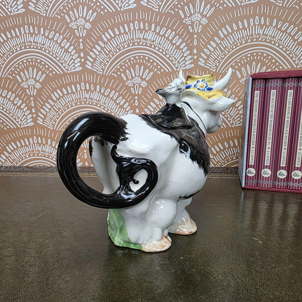 Price Kensington Cow Teapot Vintage English Ceramic Novelty Farmhouse Teapot Collectors Kitchen Decor