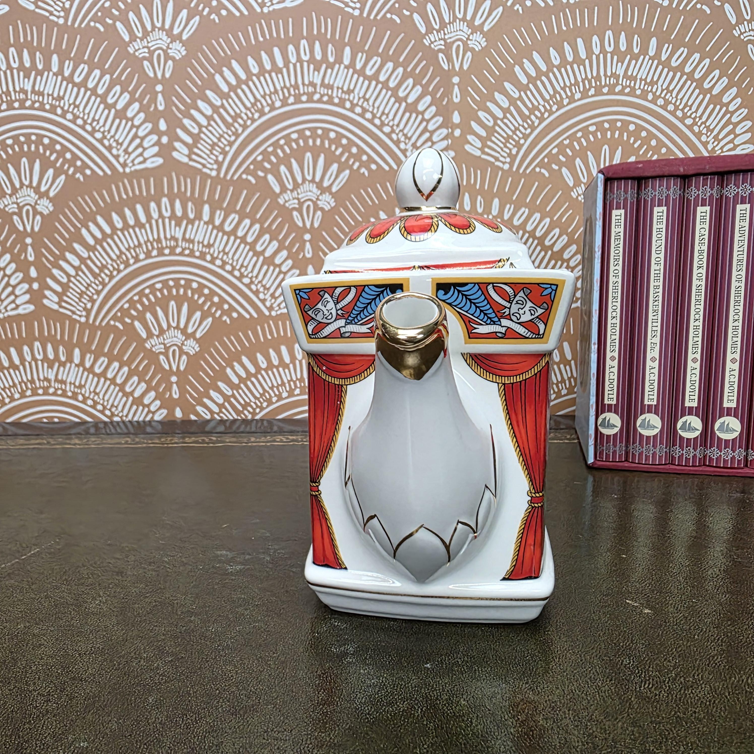 Sadler Romeo Juliet Teapot Vintage Shakespeare Staffordshire England Ceramic Literary Collectible Teapot