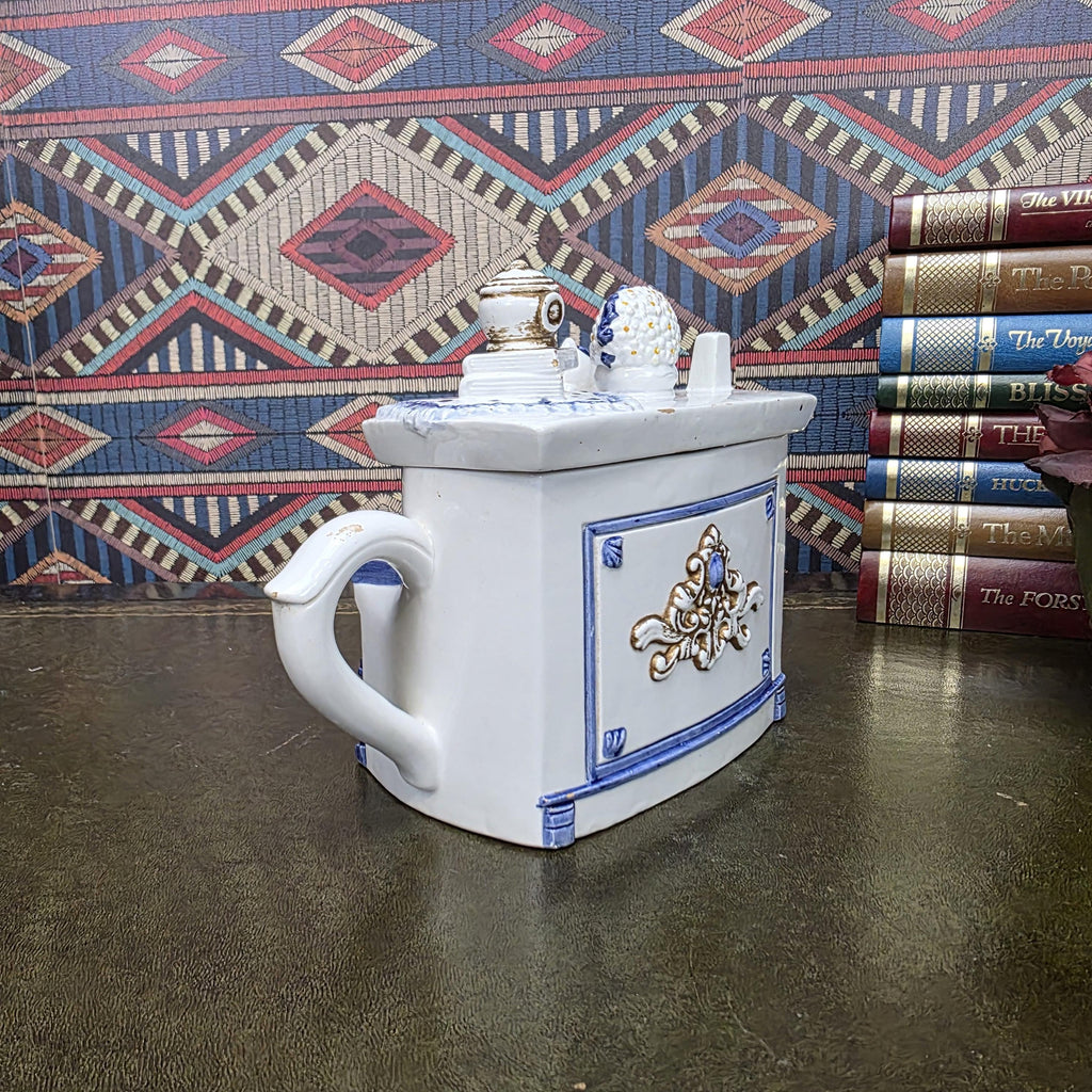 Vintage Ceramic Piano Manor House The Village Collectables Western House Gifts Decorative Teapot Ornament